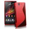 Sony Xperia Z Silicone Case TPU S-line - Red Sony Xperia Z Silicone Case TPU S-line - Red